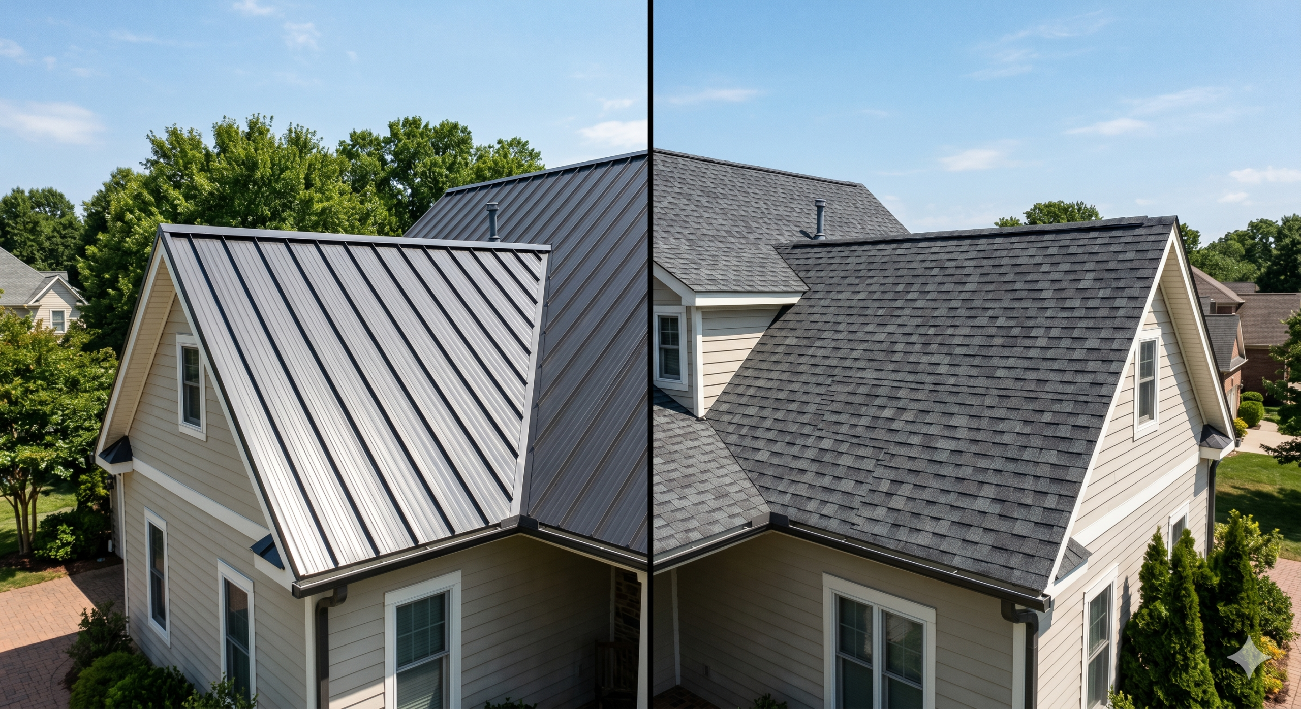 Metal Roof Vs. Shingles